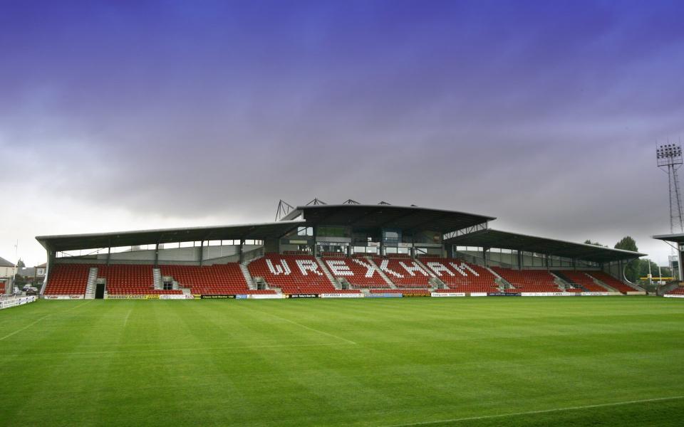 Wrexham AFC Stadium, at The Racecourse Ground