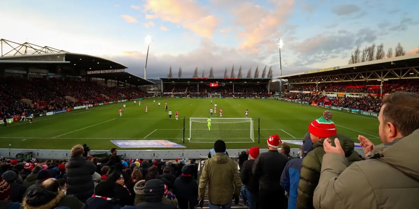 Wrexham AFC Stadium, at The Racecourse Ground